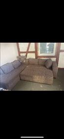 Abbildung: Sofa ausziehbar mit Stauraum