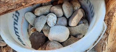 Abbildung: Flusssteine kleine Steine