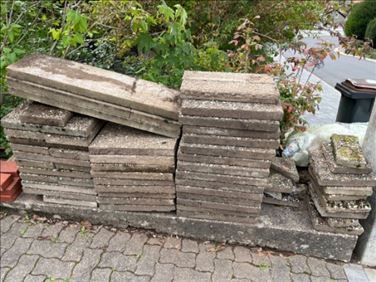 Abbildung: Waschbetonplatten