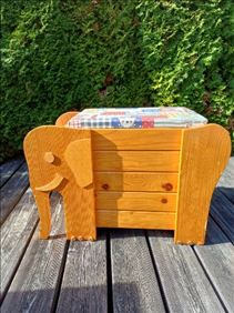 Abbildung: Holz Elefant